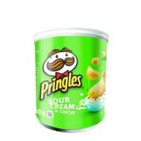 PRINGLES CREAM&ONION GROEN
