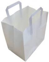 (S05001) TAS PAPIER KLEIN 22x11x27 BLANCO
