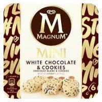 MAGNUM WHITE CHOCOLATE&COOKIES (op is op)