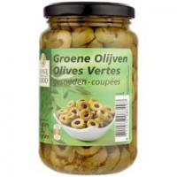 OLIJVEN GROEN GESNEDEN