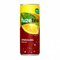 FUZE TEA SPARKLING BLIK LEMON