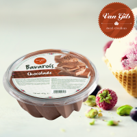BAVAROIS TULBAND CHOCOLADE