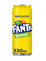 FANTA LEMON NO SUGAR BLIK