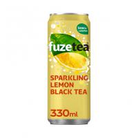 FUZE TEA SPARKLING BLACK TEA LEMON BLIK