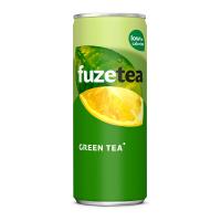 FUZE TEA GREEN SLEEK BLIK + statiegeld